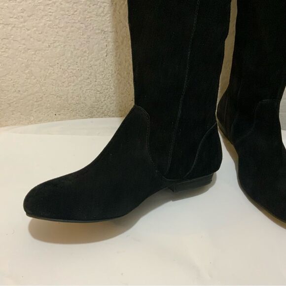 Gianni Bini black suede boots size 10 - Picture 6 of 12